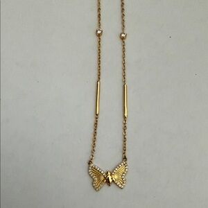 Electric Picks Fly Away Butterfly Necklace